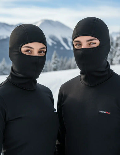 Balaclava Gola Térmica Curtlo Thermoplus Preto Tamanho G