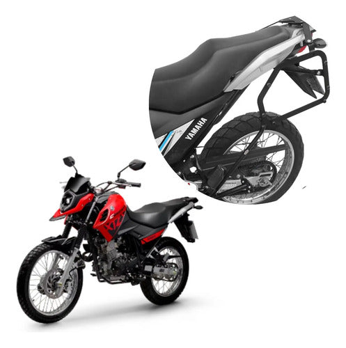 Suporte de Baú Bagageiro Lateral Scam Yamaha Crosser 150 2014 a 2025
