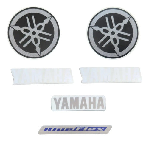 Kit Adesivos JS Yamaha Factor 125 2019 a 2022 Preto