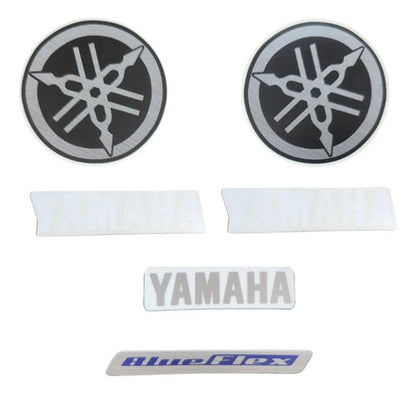 Kit Adesivos JS Yamaha Factor 125 2019 a 2022 Preto