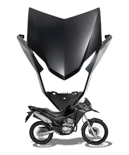 Carenagem do Farol Paramotos Honda Xre 300 2020 em diante Cinza