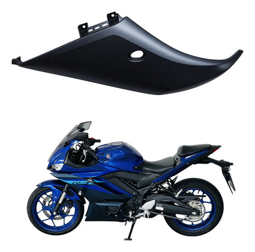 Carenagem Lateral Esquerda Yamaha Yzf-R3 2024 a 2025 Cinza