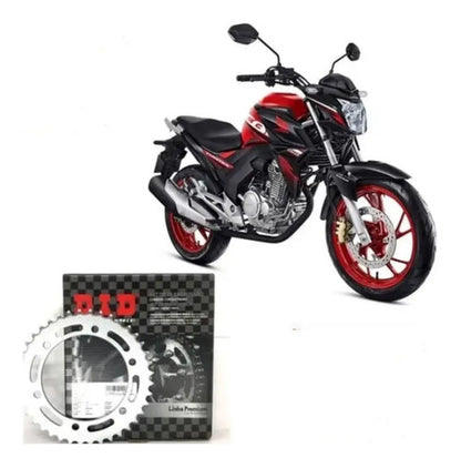 Kit Relação DID Street com Retentor Honda Cb 250f Twister 2016 em diante 520V 110L 40/13T