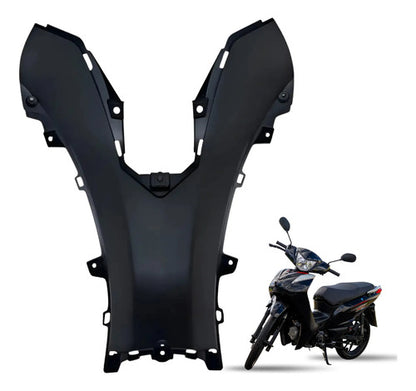 Acabamento Superior Central do Chassi Smartfox Shineray Jet 50 2011 a 2025 Jet 125 2023 a 2025 Preto