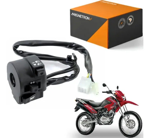 Interruptor do Farol com Seta Magnetron Honda Bros 150 2009 a 2014