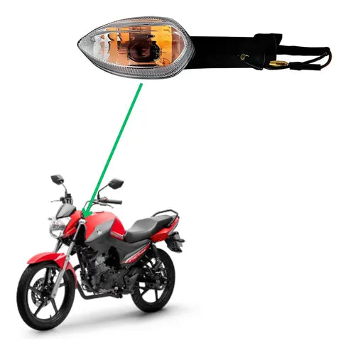 Pisca Dianteiro Esquerdo Yamaha Factor 150 2019 a 2025