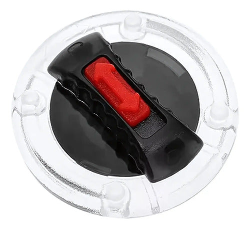 Botão de Fixação da Viseira LS2 FF358 FF386 FF394 FF396 Preto