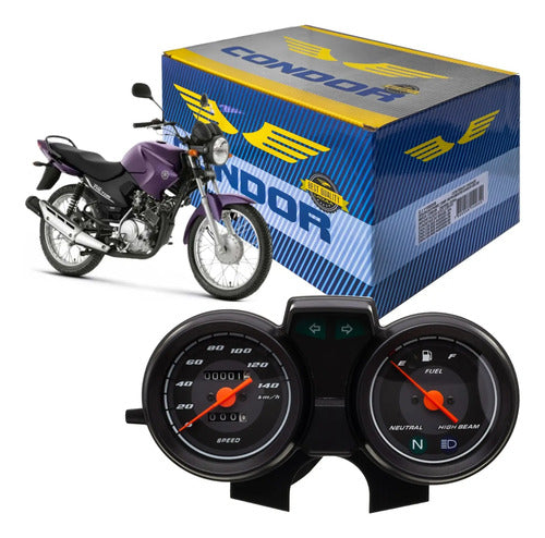 Painel Velocímetro Completo Condor Yamaha Factor 125 2006 a 2008