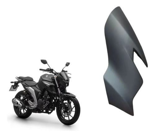 Bananinha Carenagem Lateral do Farol Direita Yamaha Fazer Fz25 250 2021 a 2024 Preto Fosco