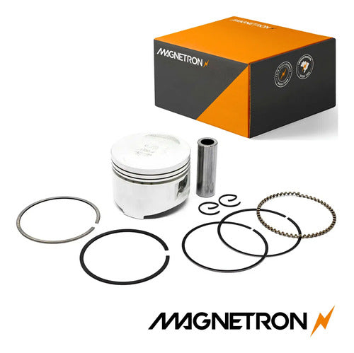 Kit Pistão com Anéis Magnetron Honda Lead 110 2010 a 2015 0,25 mm