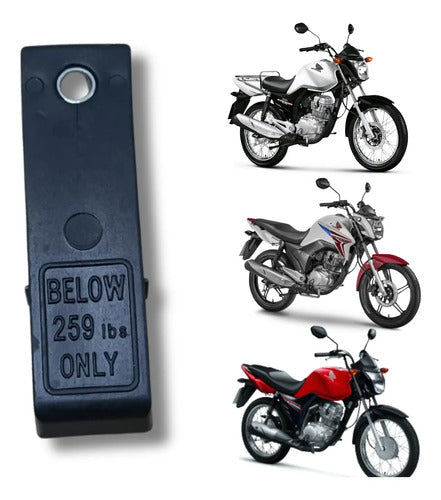Borracha do Cavalete Lateral Smartfox Honda Cg 125 150 160 Titan Fan Cargo