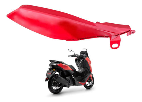 Rabeta Lateral Direita Yamaha Nmax 160 2025 em diante Vermelho Metálico