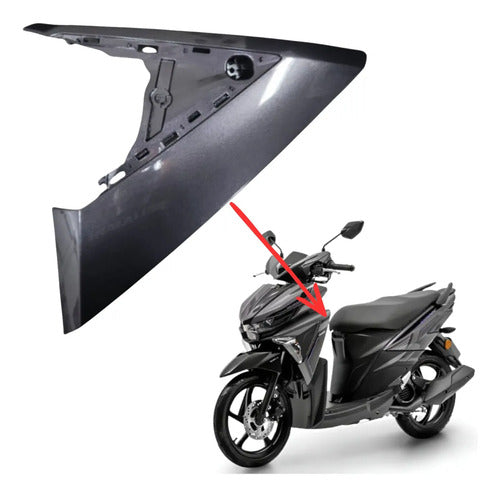 Moldura Lateral do Pisca Esquerda Yamaha Neo 125 2025 Cinza