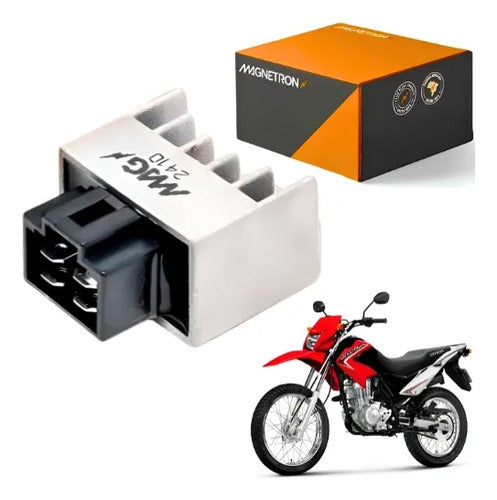 Regulador Retificador Magnetron Honda Cg 125 Titan Fan 1992 a 2008 Bros 125 2003 a 2005 12V