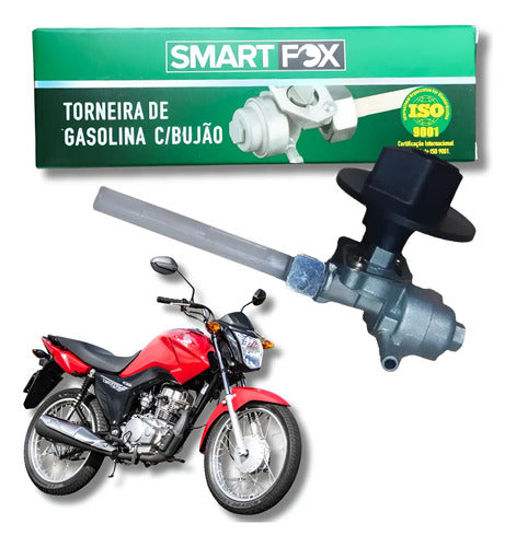 Torneira de Combustível Smartfox Honda Cg 125 Fan 2014 a 2015