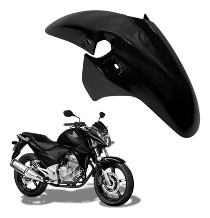 Paralama Dianteiro Paramotos Honda Cb 300r 2009 em diante Preto Fosco