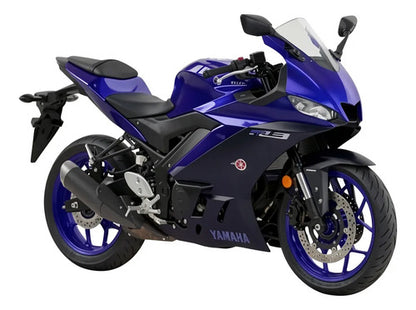 Emblema Lateral Esquerdo Yamaha Yzf-R3 2025 Preto
