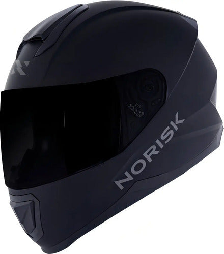 Capacete Norisk Razor Solid Preto Fosco