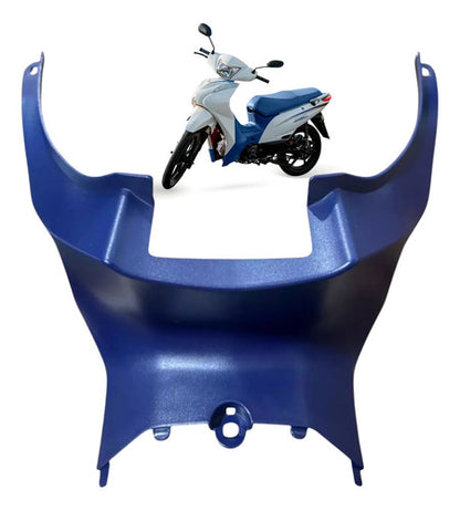 Acabamento Superior do Chassi Traseiro Smartfox Shineray Jet 50 2011 a 2025 Jet 125 2023 a 2025 Azul