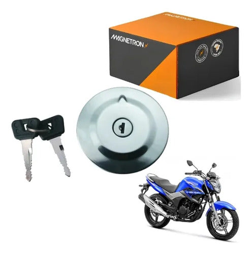 Tampa do Tanque de Combustível Magnetron Yamaha Factor Xtz 125 Fazer Factor 150 Fazer Lander 250