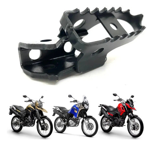 Estribo Pedaleira Dianteira Direita Yamaha Crosser 150 Xt 225 Lander Ténéré 250