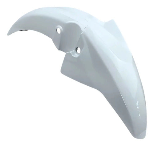 Paralama Dianteiro sem Suporte Paramotos Honda Cg 160 Fan 2022 a 2024 Branco