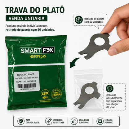Arruela Trava do Platô da Embreagem Smartfox Yamaha Factor 125 Fazer Crosser Factor 150