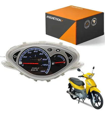 Medidor Painel Velocímetro Magnetron Honda Biz 125 2006 a 2008 Partida a Pedal