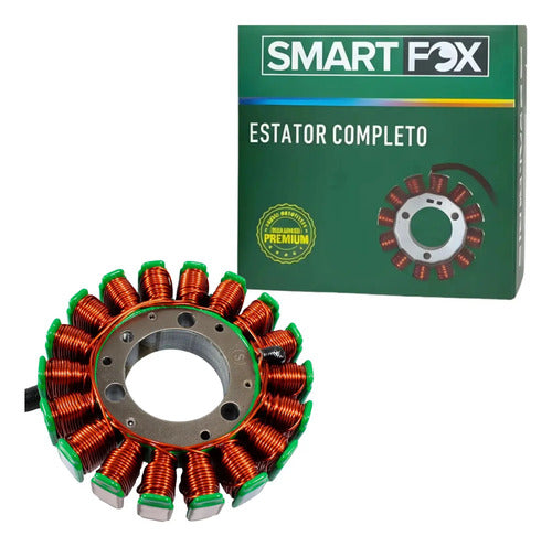 Magneto Estator com Bobina de Pulso Smartfox Honda Tornado 250 2001 em diante