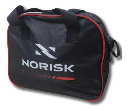 Capacete Norisk Carbon R Solid com 2 Viseiras e Spoiler Preto Fosco