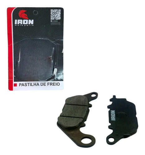 Pastilha de Freio Dianteira Iron Yamaha Factor 125 2009 a 2015 Fazer 150 2014 a 2015 Factor 150