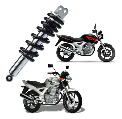Amortecedor Traseiro Pro-Link GP7 Honda Cbx 250 Twister 2001 a 2008 Preto