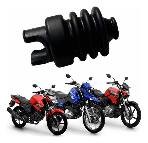 Guarda-Pó do Manete de Embreagem Smartfox Yamaha Factor 125 Fazer Factor Crosser 150 Preto