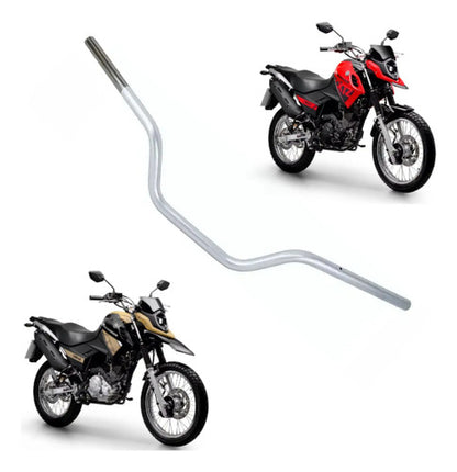 Guidão Yamaha Crosser 150 2023 a 2025 Prata