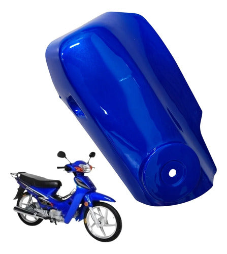 Tampa do Paralama Dianteiro Direita Iron Shineray Phoenix 50 2011 a 2015 Azul