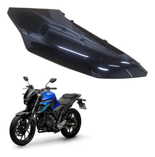 Guia de Ar Aba do Tanque Esquerda Yamaha Fazer Fz25 250 2018 a 2024 Preto Brilhante