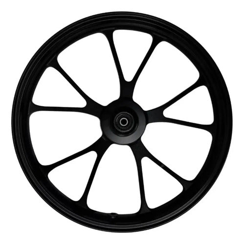 Par de Rodas Liga Leve 5 Palitos para Freio a Disco Smartfox Honda Cg 160 Titan 2025 em diante