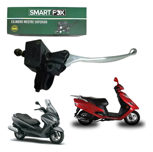 Burrinho Cilindro Mestre de Freio Dianteiro Smartfox Suzuki Burgman 125 2011 a 2019