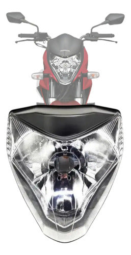 Farol Bloco Óptico sem Lâmpada Smartfox Honda Cb 300r 2009 em diante