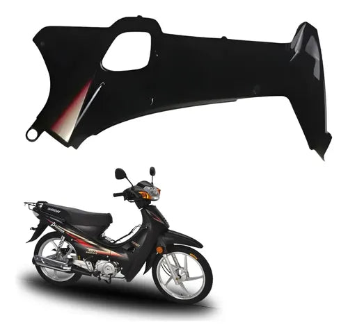 Carenagem Aba Lateral Externa Direita Iron Shineray Phoenix 50 2011 a 2019 Preto
