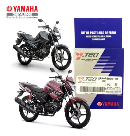 Pastilha de Freio Dianteira Y-TEQ Yamaha Factor Neo 125 Factor Fazer 150