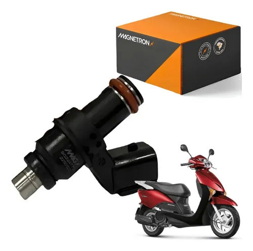 Bico Injetor 6 Furos Magnetron Honda Lead 110 2010 a 2012 Biz 125 2009 a 2010