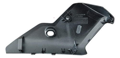 Spoiler do Motor Esquerdo Yamaha Factor Dx 150 2025 Preto Metálico