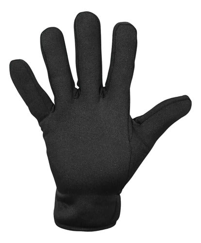 Luva Curtlo Thermoplus Térmica Segunda Pele Touch Screen Preto