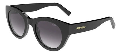 Óculos De Sol Mormaii M0177 Óculos Solar M0177 Feminino Lente Degradê Fumê Preto Brilho