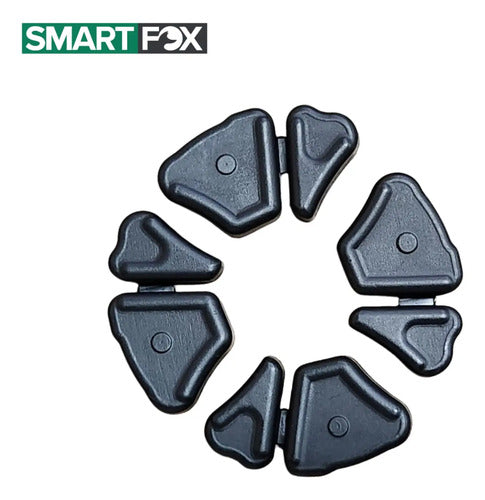 Jogo de Buchas do Coxim da Coroa Smartfox Honda Biz 100 125 Biz 110i 4 Peças