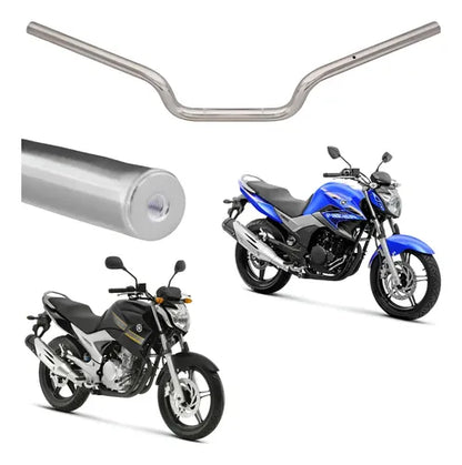 Guidão com Peso Chapam Yamaha Fazer 250 2011 a 2018 Prata