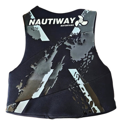 Colete Salva Vidas Flutuante Jet Ski Neoprene Homologado Preto