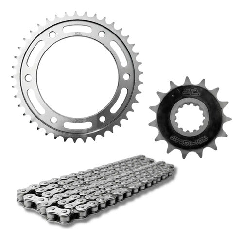 Kit Relação DID Extra Premium com Retentor Honda Cbr 600rr 2007 em diante 525VX3 112L 41/16T