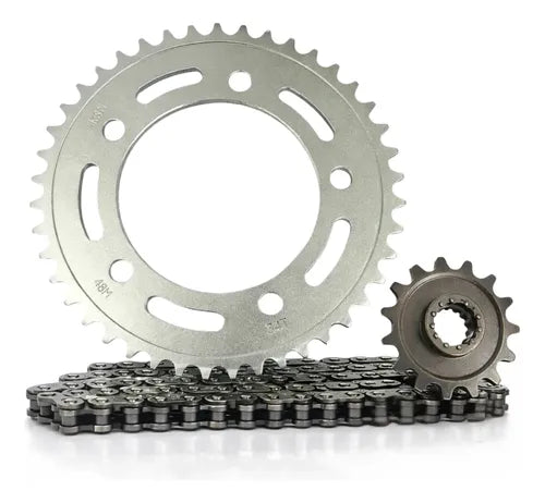 Kit Relação Iron Premium com Retentor Honda Cb 500f Cb 500x 2013 em diante 520 112L 41/15T